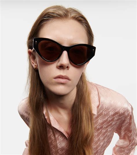 fendi sonnenbrille damen cat-eye|Fendi Phoenix Saks.